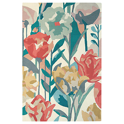 Harlequin Verddacio Rug, Coral Harlequin Verddacio Rug, Coral